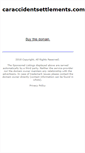 Mobile Screenshot of caraccidentsettlements.com